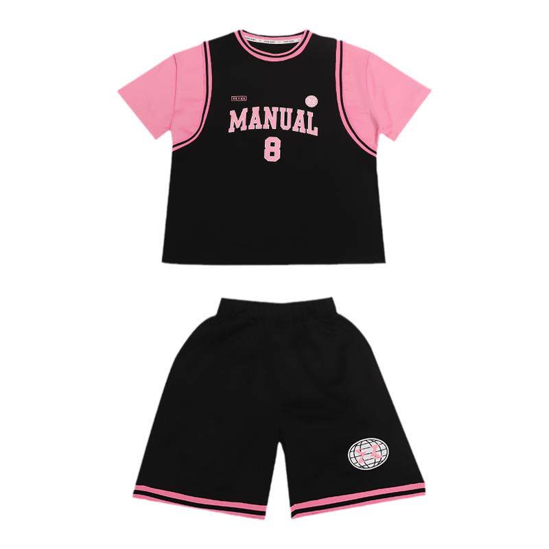 女童篮球服定制儿童速干球衣中大童女生黑色运动服女孩训练服印字