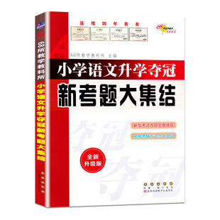 小升初小学语文升学夺冠新考题大集结全国68所名牌教师推荐小升初毕业语文小考辅导新考题经典题型小升初总复习中小学辅导