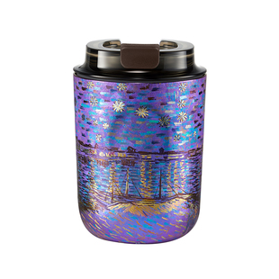 【烧蓝手作高定】施美乐纯钛保温杯男随行杯高档咖啡杯礼物女钛杯