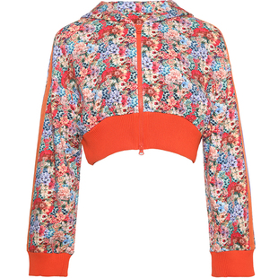 【棉】Ruco Line如卡莱女士印花外套短款连帽外套商场同款