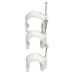 线卡钢钉固定网线水泥墙钉ppr管钉带钉管卡扣pvc电工电线管边卡钉