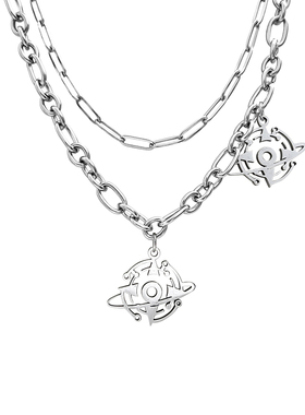 其他钛钢钛钢蛇骨链男女项链