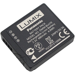 原装Lumix松下DMC-GM1 GM1S GM1K GM5 GF7 GK 微单相机锂电池板