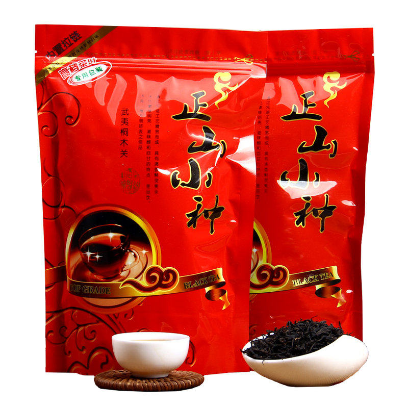 正山小种红茶500g 新茶 武夷山桐木关 红茶茶叶500克袋装散装包邮