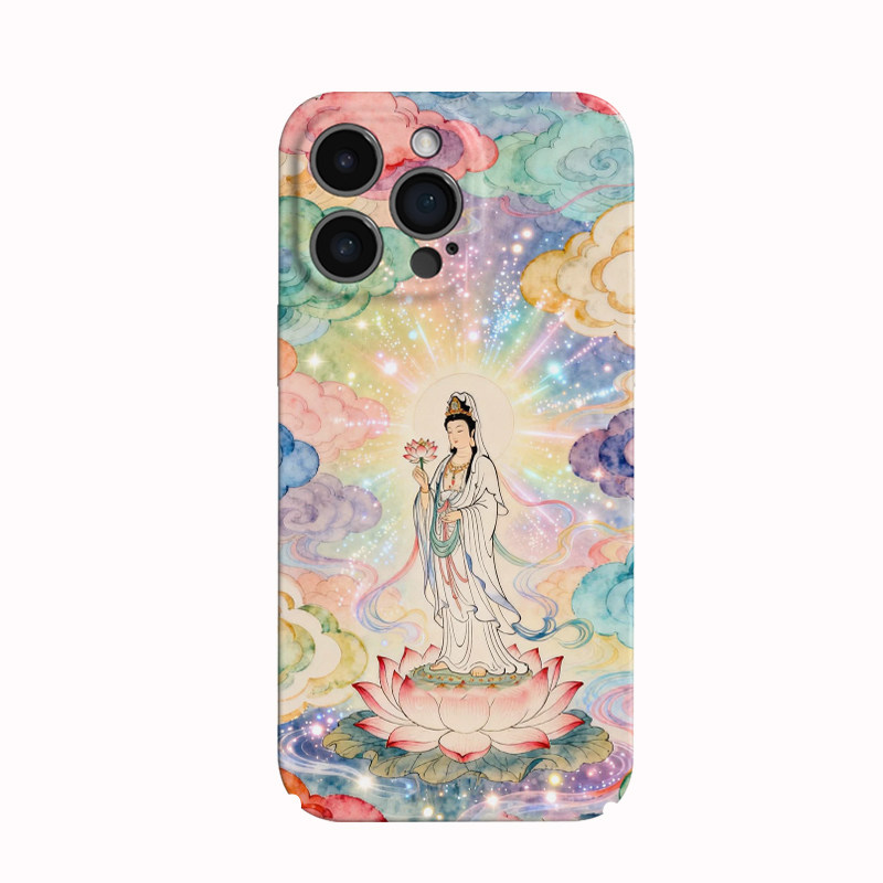 苹果iPhone手机壳观音菩萨手机保护套/壳
