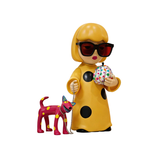 侘意思 艺术家系列！ 草间弥生主理人摆件 波点南瓜雕塑装饰礼品