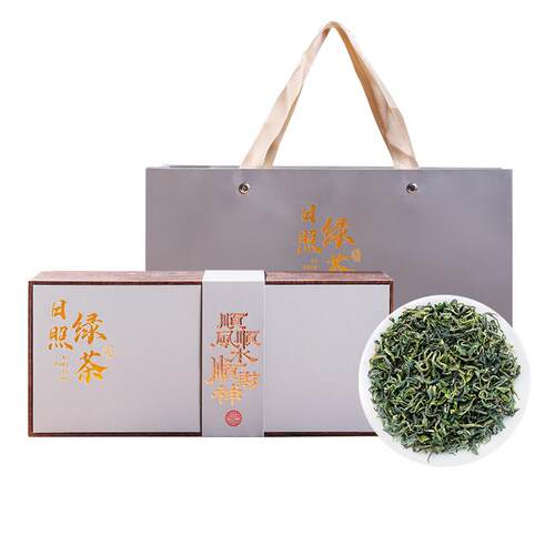 山东日照绿茶2026新茶特级茶叶礼盒装春茶高山栗香豆香官方旗舰店