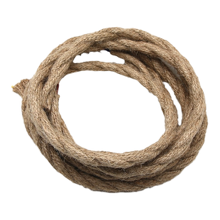 复古麻绳绞线编织吊灯电线客厅卧室DIY灯具配件双股麻绳电源线缆