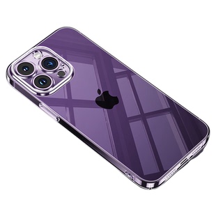 贝尊适用苹果14promax手机壳新款透明壳iphone13pro硅胶保护套plus高级感防摔ip14镜头全包por超薄pm男女软壳