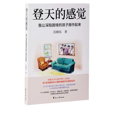 【正版现货速发】登天的感觉：我让深陷困境的孩子振作起来 我让考生超常发挥(我在哈佛大学做心理咨询)岳晓东中国心理学普及奠基
