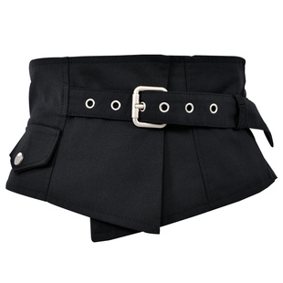 腰封女束腰配饰宽腰带配裙子新款黑色走秀皮带装饰连衣裙衬衫收腰