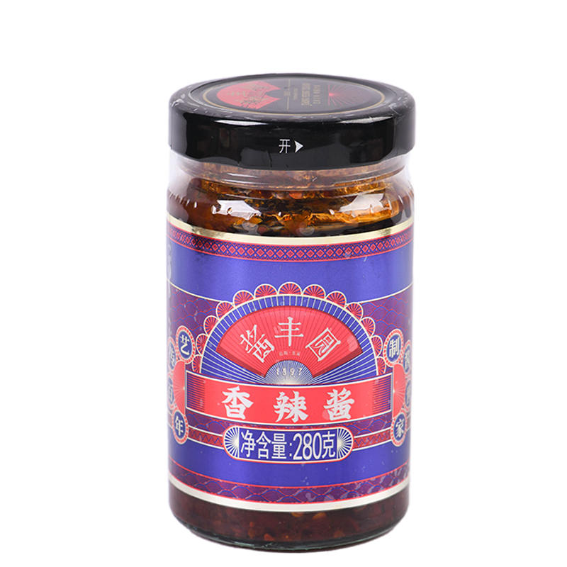 香辣酱云南产酱丰圆香辣酱280g