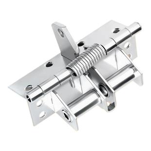 多功能闭门器自动关门合页4寸缓冲装置弹簧隐形铰链90度直角定位