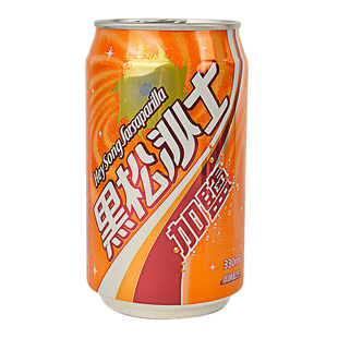 买1发6瓶 难喝的饮料台湾进口饮料黑松沙士加盐碳酸饮料330ml*6罐