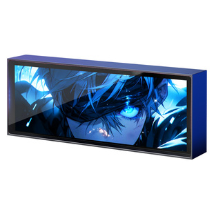 量子高清电子时钟电竞桌搭氛围装饰摆件自定义创意表盘智能电气灯