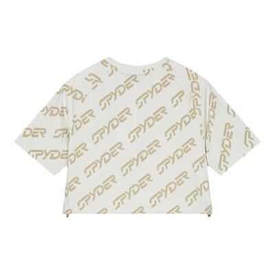 SPYDER蜘蛛短袖女子圆领T恤