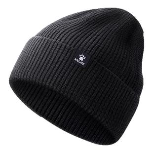 卡尔美帽子针织帽足球抓绒冷帽男款冬季保暖运动训练跑步户外防风