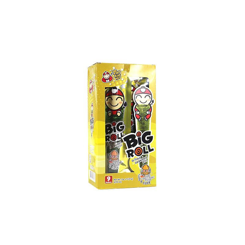 泰国小零食品年货老板紫菜27g