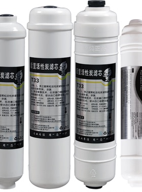 净水器滤芯后置活性炭小t33椰壳