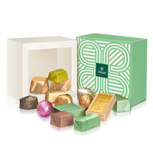 新年礼物Patchi芭驰迪拜夹心巧克力坚果进口高端礼盒零食生日黑巧