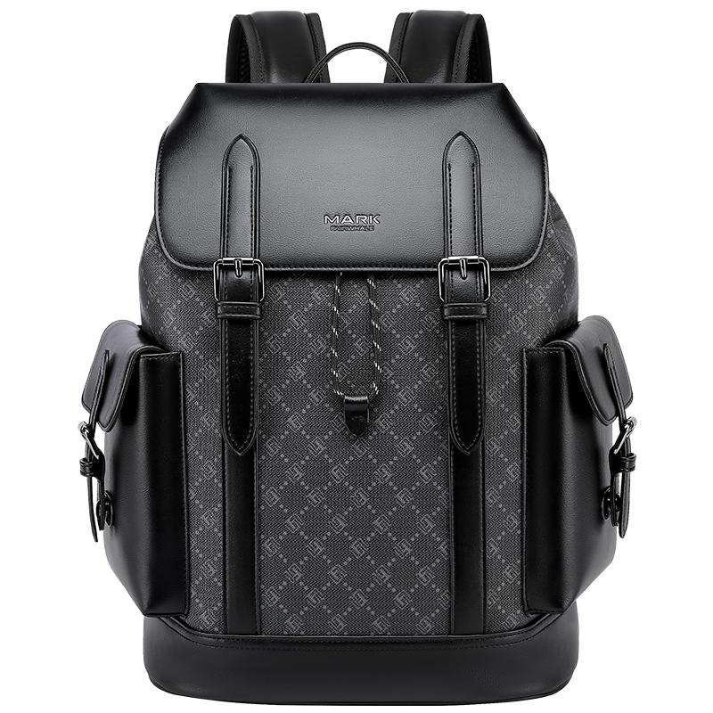 Mark Fairwhale马克华菲商务双肩包男出差旅行大容量背包通勤书包