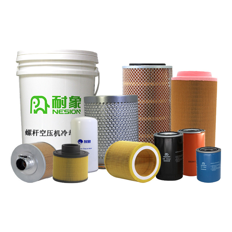 捷豹螺杆空压机保养三滤配件套装空气滤芯机油油气水分离器油分芯