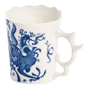 seletti杯子马克杯蛇年礼物水杯茶杯中西合璧陶瓷杯高级感陶瓷