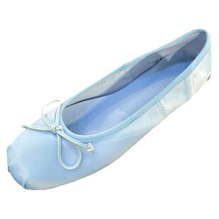 小池在首尔2024年东大门春季复古绸缎单鞋圆头浅口平底蝴蝶结瓢鞋