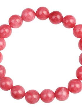 陵固思情侣红纹石玉髓水晶饰品