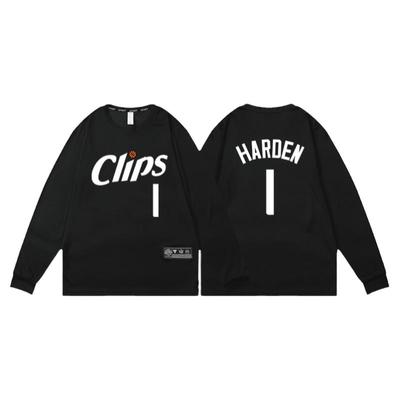 快船25赛季城市版速干投篮服长袖