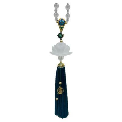 汽车挂件吊饰高档保平安莲花