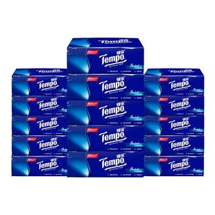 tempo得宝无香抽纸90抽15/32包卫生纸餐巾纸抽家用实惠装整箱德宝