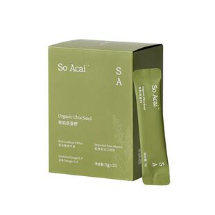 soacai有机奇亚籽独立小包装官方旗舰店奇亚籽羽衣甘蓝粉亚麻籽粉