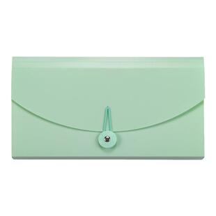 天色 票据夹收纳包莫兰迪 大号增值税专用小包 票据本 车票 餐饮费票据 住院票据收纳整理神器收集专用夹