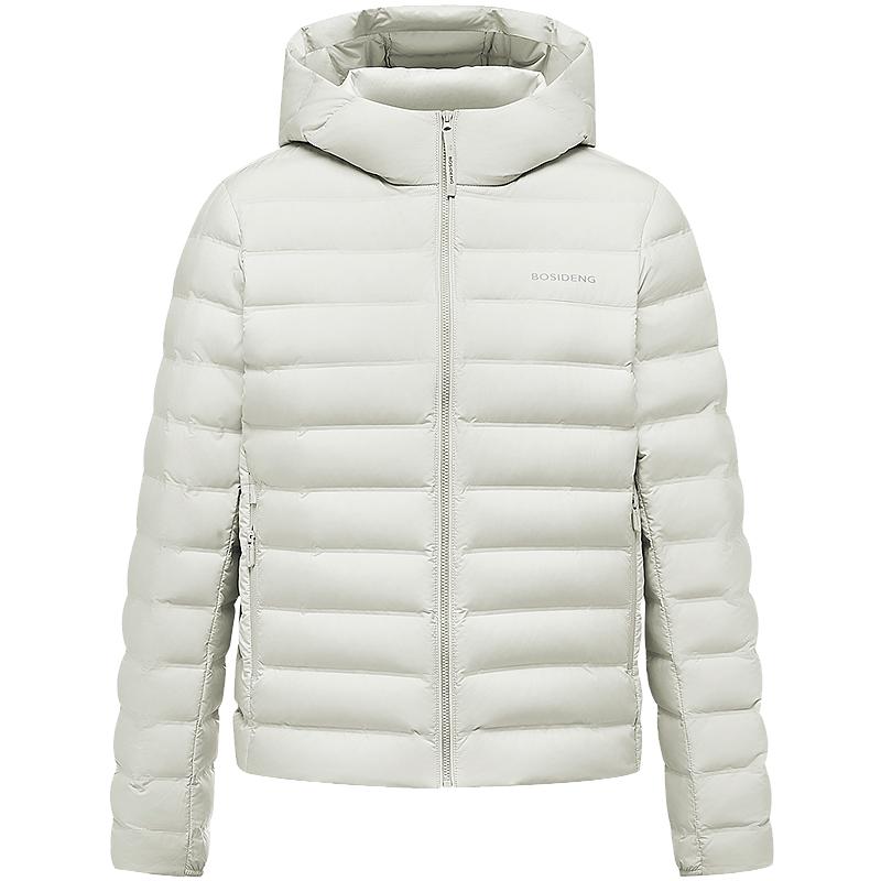 排骨鹅绒波司登显瘦轻薄羽绒服女
