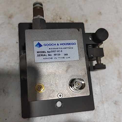 议价古奇激光打标机Q开关 QS27-3C-S 设备拆机，功能包好
