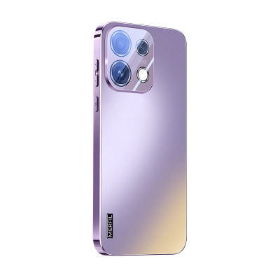 适用opporeno16简约电镀手机壳