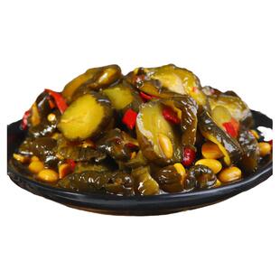 酱黄瓜香脆甜500g袋装瓶装下饭菜咸菜酱菜罐装即食开胃菜腌黄瓜片