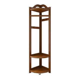 室内实木衣架卧室落地挂衣架转角衣帽架角落挂衣服架子卧室置物架