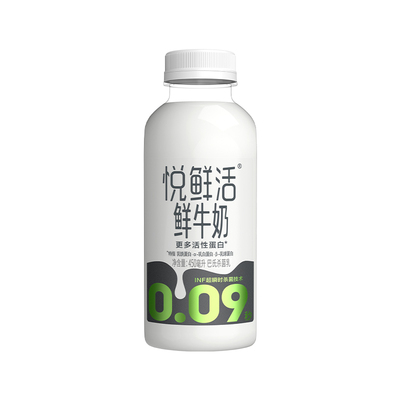 君乐宝悦鲜活鲜牛奶450ml组合