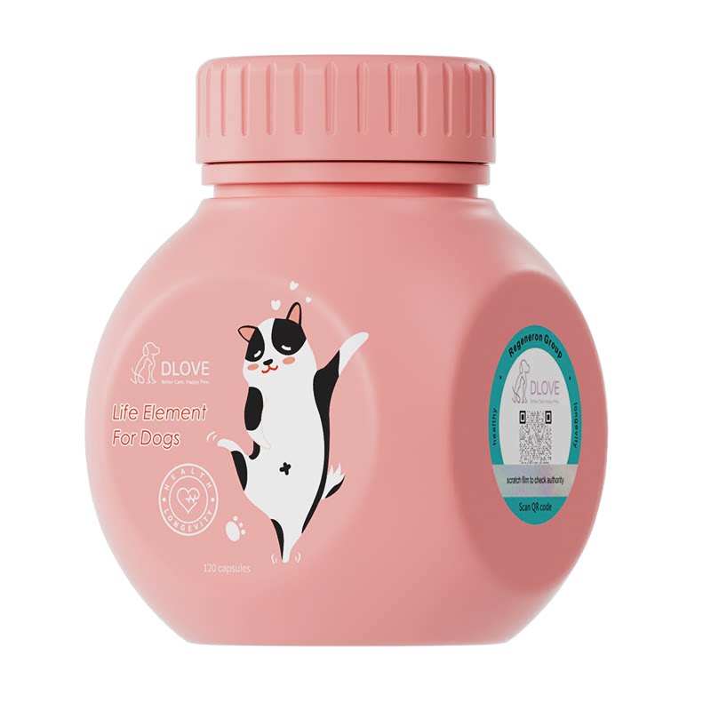 美国DLOVE强化版水溶辅酶q10宠物猫狗心脏肥大中老年犬强心护心DS