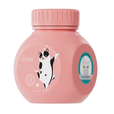 美国DLOVE强化版水溶辅酶q10宠物猫狗心脏肥大中老年犬强心护心DS