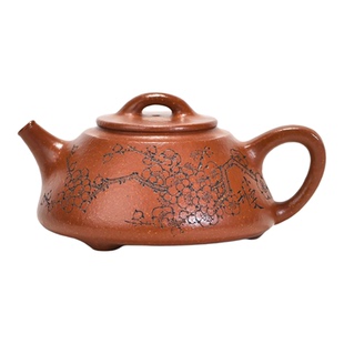 范家壶庄宜兴紫砂壶纯全手工原矿红降坡家用茶具心舟石瓢壶