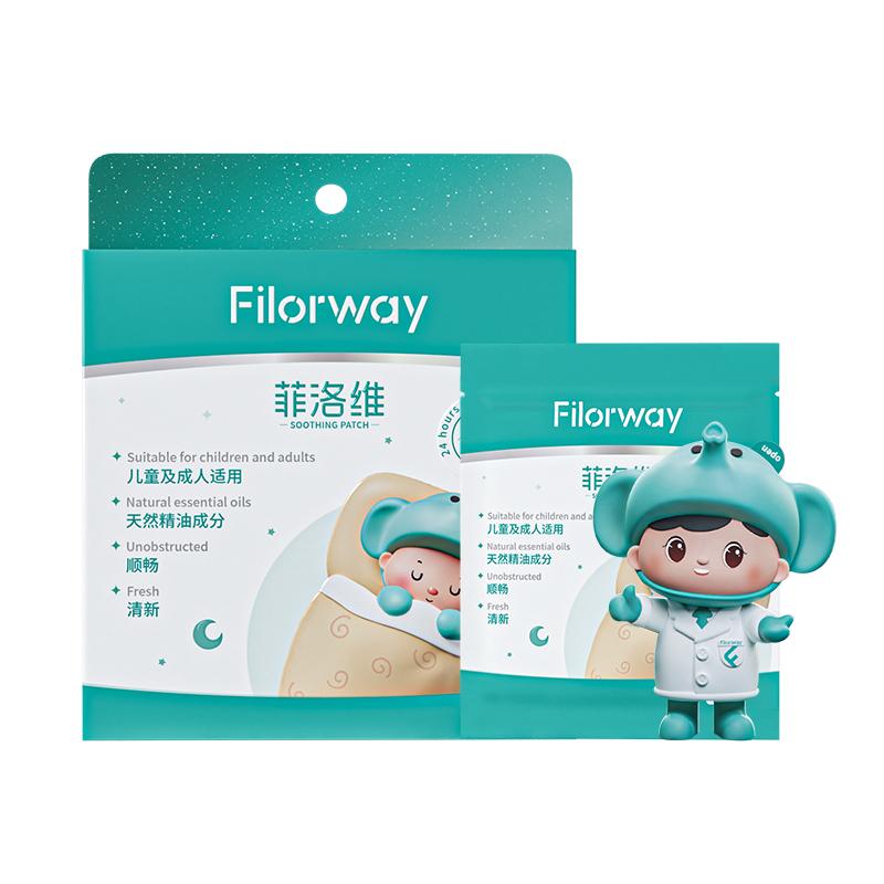 【菲洛维旗舰店】赛舒贴一次性通气鼻贴缓解鼻塞打鼾舒鼻通鼻神器