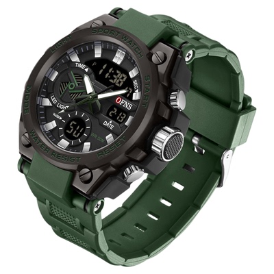 OFNS军事风多功能手表男士户外潮