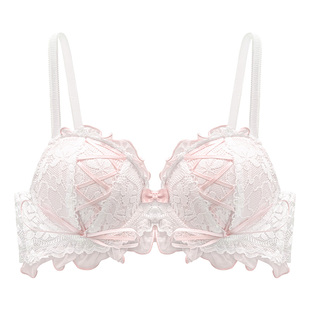 【纯欲胸】蕾丝内衣女聚拢小胸显大女士胸罩性感文胸2026新款爆款