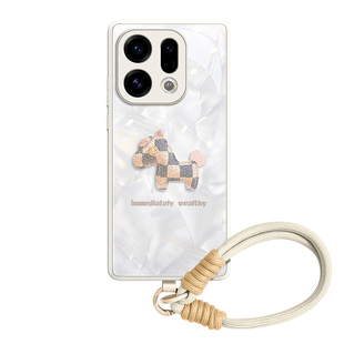 小马GGUU适用OPPOfindx9手机壳findx9套x9新款findx8高级感find玻璃x9pro全包ultra的s带挂绳oppo女+系列x7端