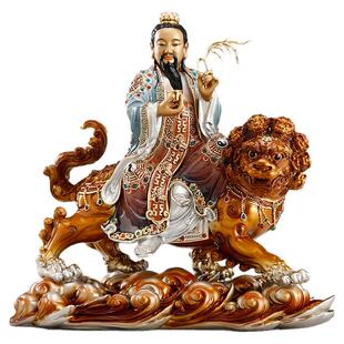 台湾太乙救苦天尊神像家用太乙真人东极青华大帝铜像居家供奉摆件