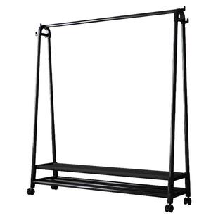 挂衣架落地家用卧室衣帽架室内可移动晾衣架阳台简易衣服收纳架子