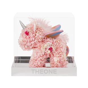 【情人节礼物】唯忆永生花独角兽生日礼物送女友爱人新婚结婚礼物